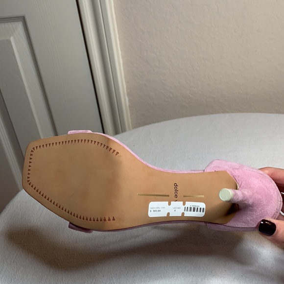 🌸 Dolce Vita Violet Pink Suede Heel - Picture 4 of 9